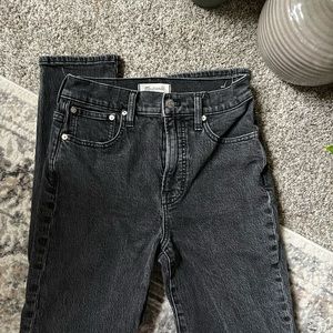 Madewell black perfect vintage jean!